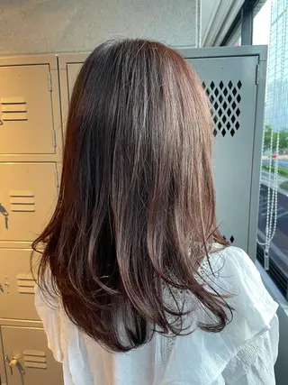 セミロング qulim所属・qulim【クリム】 /ハイトーン/海音のヘアスタイル