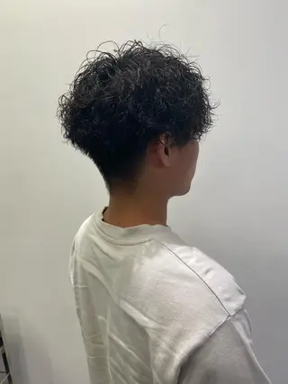 パーマ メンズ ✨透明感カラー✨ 🦖佐々木未来🦕のヘアスタイル