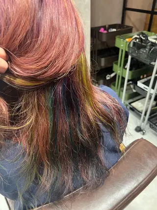 ミディアム men's&ladys J'sGrace【メンズアンドレディース ジェイズグレイス】所属・🌻J'sGrace /JUMA🌻のヘアスタイル