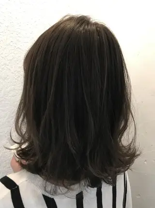 ミディアム 緑地公園美容室 neohairのヘアスタイル