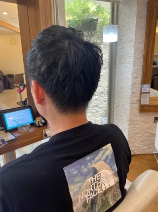 パーマ メンズ 本多 美羽のヘアスタイル