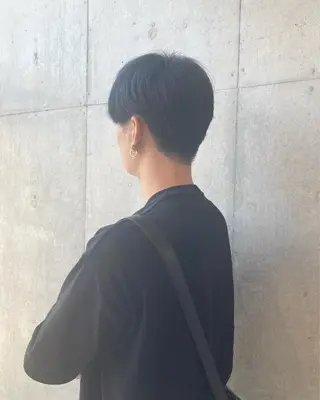 ショート メンズ 💎ボブ/似合わせの 達人/縮毛矯正/畔上のヘアスタイル