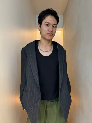 ショート パーマ メンズ 🇰🇷カルマパーマ kaito🇰🇷のヘアスタイル