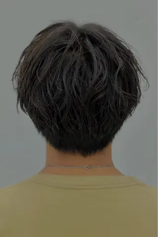 ミディアム パーマ メンズ 湘南のパーマ職人 🔥清水琉葵🔥のヘアスタイル