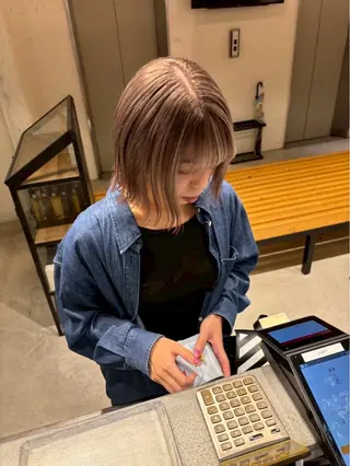 ミディアム Ravens 髪質改善のヘアスタイル