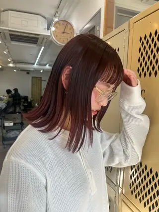 ミディアム カラー 🌼sunc HINAMI🌼のヘアスタイル