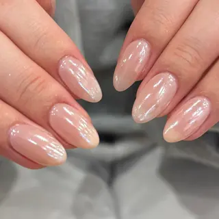 ネイル 韓国ワンホンピンク 🎀mikuのネイルデザイン