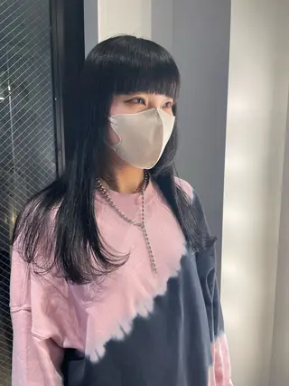 ロング yuri/伏見/栄/ カットモデルのヘアスタイル