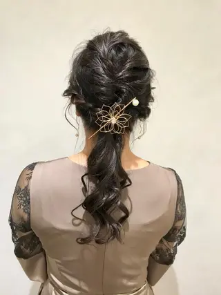 ヘアアレンジ 難波/白髪ぼかし/ KAORIのヘアスタイル