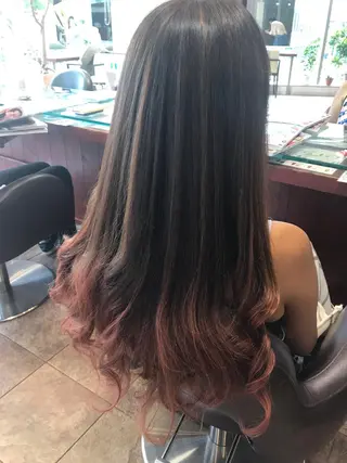 ロング 嶋村 望美のヘアスタイル