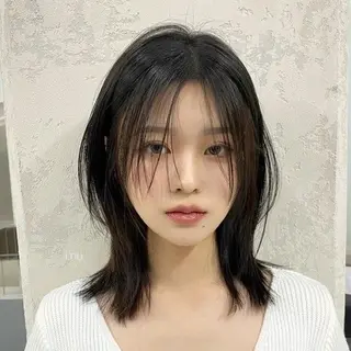 ミディアム カラー 🌿ボブ パーマ高橋啓太🌿のヘアスタイル