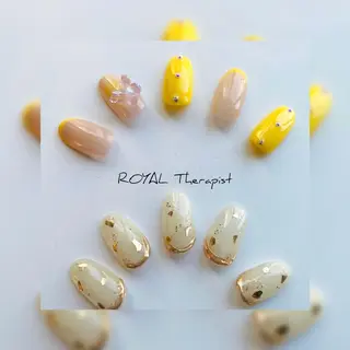 ネイル 【山岡】 ロイヤル•セラピストのネイルデザイン