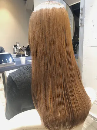 ロング 所渉/韓国レイヤー /ウルフカットのヘアスタイル