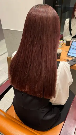 ロング カラー classic 新横浜所属・大人girly🛋️ 🤍yukakoのヘアスタイル