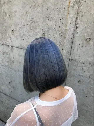 ミディアム カラー 髪質改善　縮毛矯正 Ryuki🦮のヘアスタイル