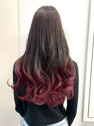 ロング カラー 【公式】amble luxe 中野のヘアスタイル