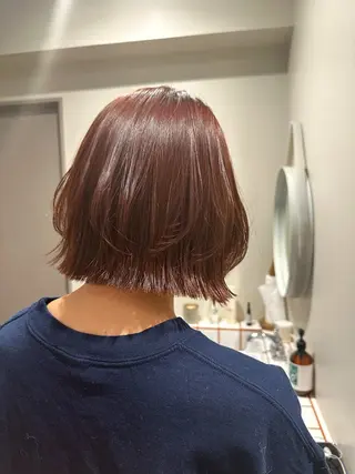 ショート カラー hibiki/セット /透明感カラーのヘアスタイル