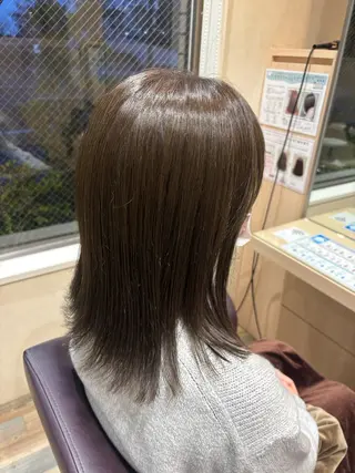 カラー 下澤 天音のヘアスタイル