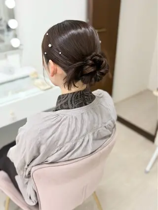 ヘアアレンジ ヘアセットサロン /上坪愛美のヘアスタイル