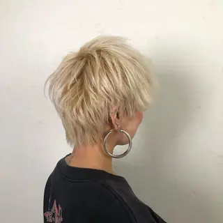 ショート 西川 仁のヘアスタイル