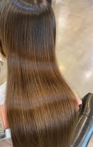 ロング カラー 美髪矯正 🌈髪質改善 山下のヘアスタイル