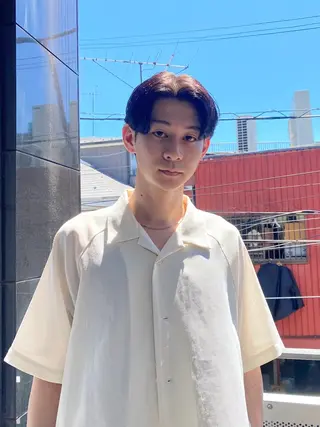 ショート メンズ おしゃれパーマ メンズ特化/みーまんのヘアスタイル