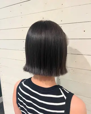 ミディアム 松本 沙城のヘアスタイル