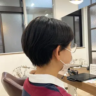 ショート SOL .✂︎ 松永李帆のヘアスタイル