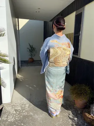 青とそら いしざかのヘアスタイル