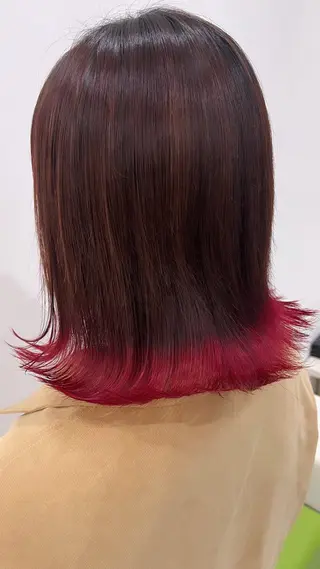 ミディアム 似合わせカット/ 韓国カラー/まや🦋のヘアスタイル