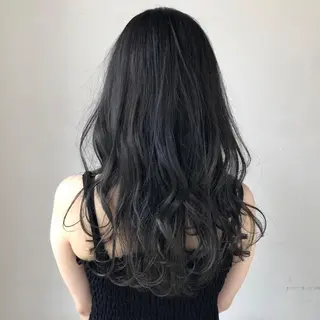 セミロング カラー モテ髪×トレンド💕 小顔レイヤー 金井のヘアスタイル