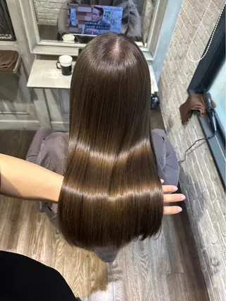 ロング カラー Mauve 世田谷 きたじまのヘアスタイル