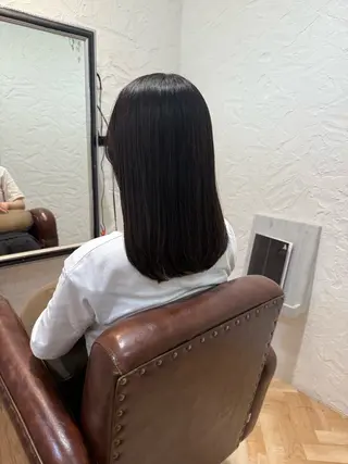 ミディアム airi カットモデル募集中◎のヘアスタイル