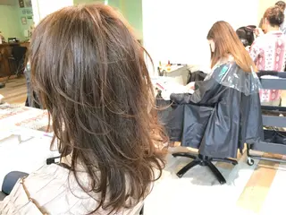 ミディアム AUBEHAIRpeony所属・山形酸性ストレート 古川✂︎のヘアスタイル