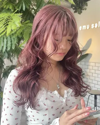 カラー emusalon前橋川原店所属・松井 悠希のヘアスタイル