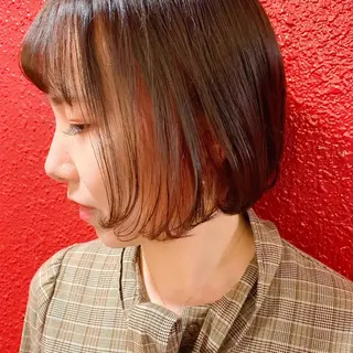 ショート カラー CODE.LINE所属・中川 竜誠のヘアスタイル