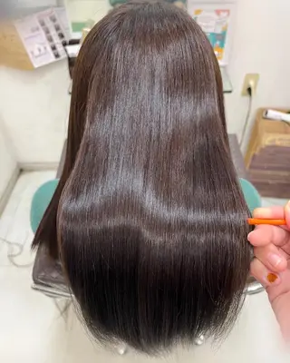 ミディアム 💐Lilas Jeanesse💐のヘアスタイル