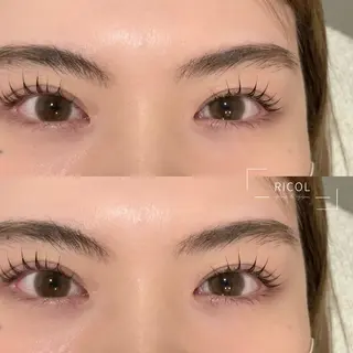 マツエク・マツパ RICOL 《リコル》のマツエク・マツパデザイン