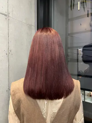 ロング カコ/レイヤーカット ヘアアレンジのヘアスタイル