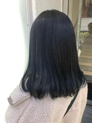 セミロング 透明感カラー🪄 髪質改善♡田中みづきのヘアスタイル