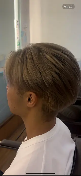 カラー メンズ 中村 翔那のヘアスタイル