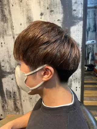 カラー メンズ 🫧縮毛矯正特化🫧 クシビキマユノ🐣のヘアスタイル