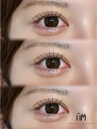 マツエク・マツパ HARUKIMINATO EYE 原宿所属・りじゅ HM EYEのマツエク・マツパデザイン