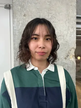 ミディアム 伊藤ほのか /パーマ/ショートのヘアスタイル