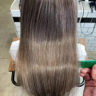 ロング カラー ヘアアレンジ 🌈本物の髪質改善 森田涼平のヘアスタイル