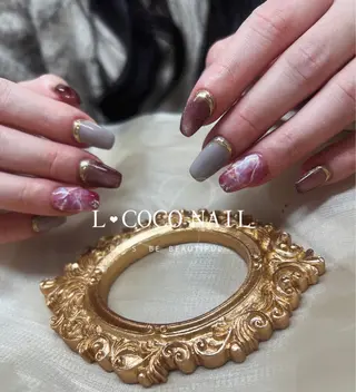 ネイル L·COCO   Nail所属・L♡ COCO  nailのネイルデザイン