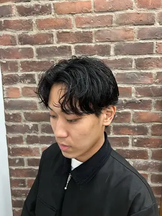 ショート メンズ tomoメンズ特化 /パーマ/カットのヘアスタイル