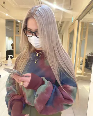 ロング カラー PALAN K-Beauty SHINJUKU所属・“ミニモ最高評価獲得 “代表"Kohei"のヘアスタイル