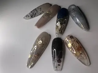 ロング A tanoのネイルデザイン