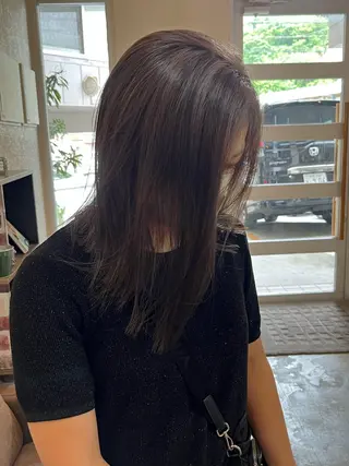 カラー 上原 愛理のヘアスタイル